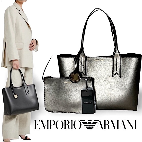 Emporio Armani Handbags - SALE Classic Emporio Armani Large Dollaro Tote